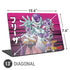Dragon Ball Z Frieza Evolution Universal Laptop 13in (10.6 x 7.6in) Skin